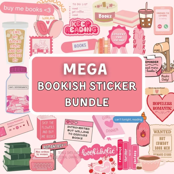 Aesthetic Instagram stickers PLR Canva templates — AI-generated pink carousel designs